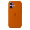 Защитный чехол iPhone 17 Silicone case Msafe терракотовый (terra cotta)