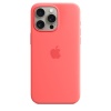 Защитный чехол iPhone 15 Pro MagSafe Silicone Case коралловй (coral)