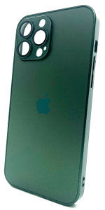 Защитный чехол iPhone 13 Pro Max AG-GLASS зеленый (dark green)
