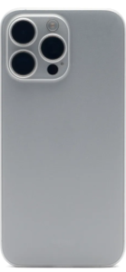 Защитный чехол iPhone 15 Pro Max Keephone Airskin серый (titanium grey)
