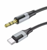 Дата кабель Type-C - 3.5mm Borofone BL19 1m (black)