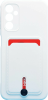 Кейс - Samsung Galaxy A14  SM-A145 с картхолдером (white)
