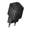 Адаптер сетевой HOCO N64 PD Type-C 3A/20W черный (black)