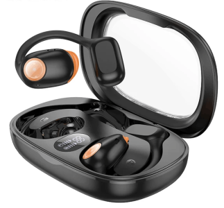 Беспроводные наушники  HOCO EA1 10H Open ear черный (black)