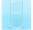 Кейс - Realme C11 - SC 276 прозрачный с визитницей