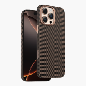 Защитный чехол iPhone 16 Pro Max Keephone Kevilar NORRA латунный (brass)