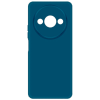 Кейс - Silky soft touch  Xiaomi Redmi A3 (синий)