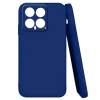 Кейс - Xiaomi14  Silky soft touch - (синий)