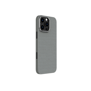 Защитный чехол iPhone 16 Pro KZDOO Keivlar Explorer серый (titanium grey)