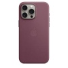 Защитный чехол iPhone 15 Pro FineWoven Case Msafe фиолетовый (mulberry)