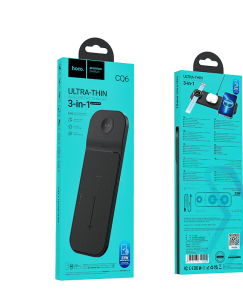 Беспроводное зарядное устройство HOCO CQ6 Power 3-in-1wireless fast charger11