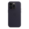 Защитный чехол iPhone 14 Leater Case MagSafe полночный синий (bidnight blue)