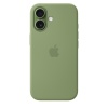 Защитный чехол iPhone 17 Silicone case Msafe зеленый (light moss)