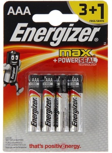 Батарейка AAA Energizer LR03 Max (4-BL)