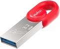USB накопитель 32Gb Netac UM2 красный/серебристый (red/silver)