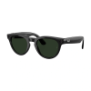 Смарт-очки Ray-Ban Meta Gen 2 HeadLiner Глянцевая черная оправа Фотохромные линзы серо-зеленый