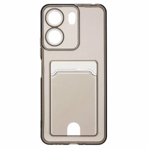 Кейс - Xiaomi Poco C65 - SC 336  (черный/прозрачный)