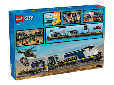 Конструктор LEGO City 60508 Ограбление полицейского поезда