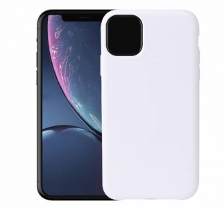 Защитный чехол iPhone 12 Pro Max Silicone Case белый (white)