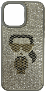 Защитный чехол iPhone 15 Pro Max Mobile Case серый (gray)