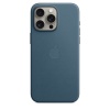 Защитный чехол iPhone 15 Pro FineWoven Case Msafe синий (pacific blue)