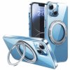 Защитный чехол iPhone 15 Hoco STAND Magnetic Case 2 in1  (transparent)