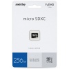 Карта памяти Micro SD 256 Gb Smart Buy+SD адаптер UНС-1