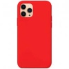 Защитный чехол iPhone 12 Pro Max Silicone Case красный