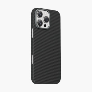 Защитный чехол iPhone 16 Pro Keephone Kevilar черный (black)