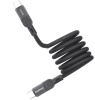 Дата кабель Type-C - Type-C Momax Mag Link DC35 100W 1m черный (black)