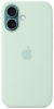 Защитный чехол iPhone 16 Silicone case Msafe аквамарин (aquamarine)