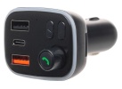 Автомобильный FM-трансмиттер P2 QC 3.0 черный (Black)