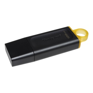 USB накопитель 128Gb Kingston Data Travele Exodia 3.2 черный/желтый (black/yellow)