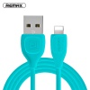 Дата кабель iPhone 5 Remax Lesu Series RC-050i blue (синий)