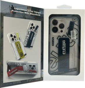 Защитный чехол iPhone 15 Pro Max ET.Studio черный (black)