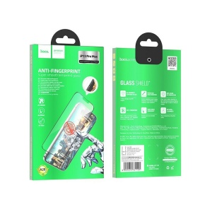 Защитное стекло - iPhone 13 Pro Max  Hoco A28 Premium анти-отпечаток