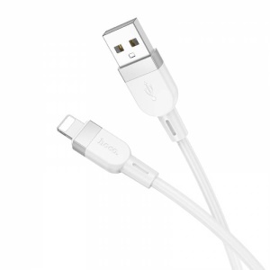 Дата кабель USB - Lighning HOCO X109 1m 2.4A белый (white)