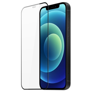 Защитное стекло - iPhone 12 - 10D Premium (black/черное)