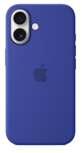 Защитный чехол iPhone 16 Silicone case Msafe ультрамарин (ultramarine)