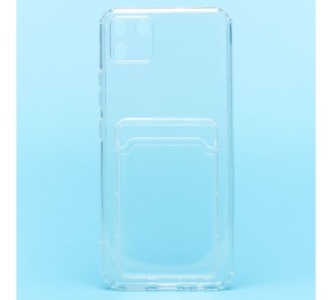 Кейс - Realme C11 - SC 276 прозрачный с визитницей