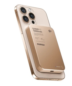 Аккумулятор портативный Momax Q.Mag X1 10000mAh 13mm песочный (sandstone)