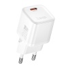 Адаптер сетевой HOCO N64 PD Type-C 3A/20W белый (white)