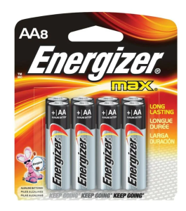 Батарейка AA Energizer LR Max (8-BL)