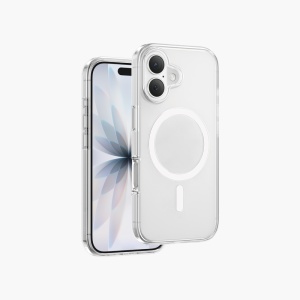 Защитный чехол iPhone 17 Keephone X-Crystal Magsnap Transparent