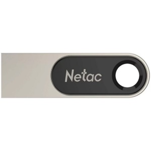 USB накопитель 64Gb Netac U278 черныйы/серебристый (black/silver)