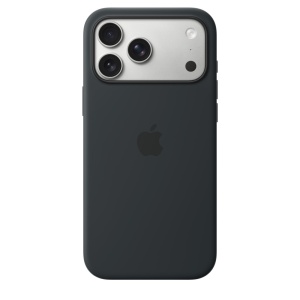 Защитный чехол iPhone 17 Pro Max Silicone case Msafe черный (black)