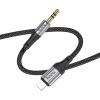 AUX-кабель (папа-папа) Hoco Lightning - 3.5mm UPA26 1m черный (black)
