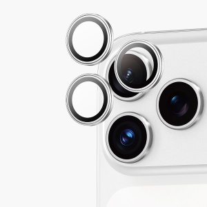 Защитное стекло для камеры iPhone 17 Pro/17 Pro Max Keephone Calvin белый (white)