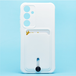 Кейс - Samsung Galaxy A55 SC304 с картхолдером (white)