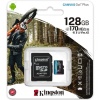 Карта памяти Micro SD 128GB Kingston Canvas + SD адаптер